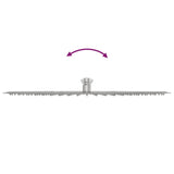 Rain Shower Head Stainless Steel 304 50 cm Round 4103896