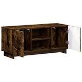 TV Stand 90 x 34.5 x 40 cm Smoked Oak Engineered Wood 8011482