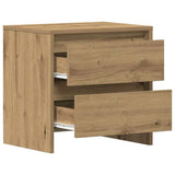 Bedside Cabinet with Drawer 2 pcs Artisan Oak 45 x 34 x 44.5 cm 863356