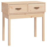 Console Table 76.5x40x75 cm Solid Wood Pine 821749