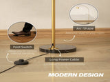 180cm Arc Floor Lamp for Living Room, Modern Adjustable Standing Lamp with Foot Switch, Faux Black T3398P344471