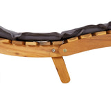 Sun Lounger Set of 2 Dark Grey Solid acacia wood Regular 3155474