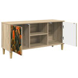 TV Cabinet ZAANDAM 102 x 33 x 50 cm Sonoma Engineered Wood 8007040