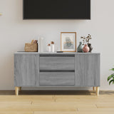 TV Cabinet Grey Sonoma 102x44.5x50 cm Engineered Wood 819602