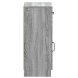 Bathroom Storage Cainet UTRECHT Grey Sonoma 30 x 31 x 77 cm 897711