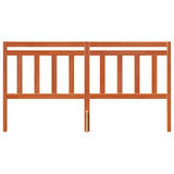 Headboard with Headboard Wax Brown 185.5 x 100 cm 8000884