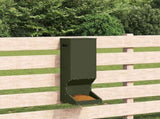 Deer Feeder Olive Green 28 x 30 x 80 cm Cold-Rolled Steel 874610