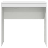 Desk White 80 x 40 x 76 cm 869386