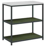 Kitchen Storage Set HATTEM 3 pcs Olive Green Cold-rolled Steel 3392676