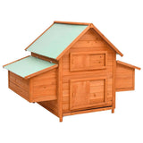 Chicken Coop 150x96x110 cm Solid Firwood 171459