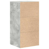 Sideboard with Drawer Concrete Grey 38 x 34 x 75 cm 869549