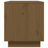 TV Cabinet Honey Brown 80x35x40.5 cm Solid Wood Pine 814407