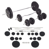 Barbell and Dumbbell Set 90 kg 91404