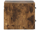 Wall-Mounted Bedside Cabinet Smoked Oak 34.5 x 33 x 40 cm 898985