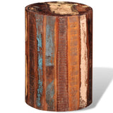 Stool Solid Reclaimed Wood 241628