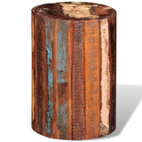 Stool Solid Reclaimed Wood 241628