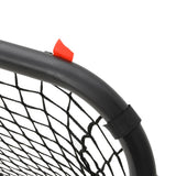 Soccer Goal with Net Red and Black 90x48x71 cm Steel 4007967