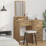 Dressing Table Artisan Oak 50 x 41 x 140 cm Engineered Wood 865135