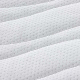Mattress Topper White 140 x 190 x 3.5 cm Knit Fabric 4106407