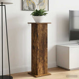 Plant Stand 2 pcs Smoked Oak 30.5 x 30 x 100.5 cm 899755