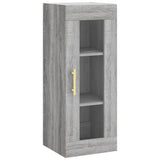Highboard Grey Sonoma 34.5x34x180 cm Engineered Wood 3199167