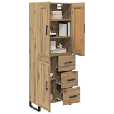 Highboard 2 pcs Artisan Oak 69.5 x 34 x 180 cm 3415836