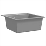 Granite Kitchen Sink Single Basin Grey 142949