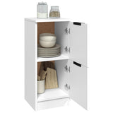 Sideboard White 30x30x70 cm Engineered Wood 811169