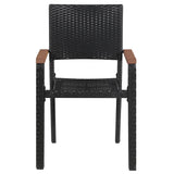 Dining Set Brown and Black 3067902