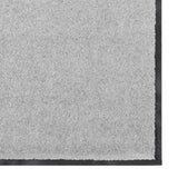 Doormat Grey and Black 120 x 180 cm 100% Polyamide 4100773