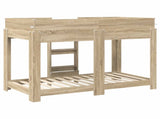 Bunk Bed for Kids Sonoma Oak 80 x 160 cm Engineered Wood 3410549