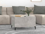 Coffee Table Concrete Grey 60x44,5x45 cm Engineered Wood 819576