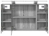 Bathroom Mirror Cabinet Grey Sonoma 60 x 14.5 x 50 cm 889084