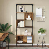 Bookcase Old Wood 76 x 33 x 188.5 cm Engineered Wood 882986