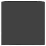 Planter Black 62x40x39 cm Steel 841595