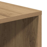 TV Cabinet Artisan Oak 130x35x50 cm Engineered Wood 856789