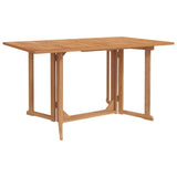Garden Dining Set 7 pcs Brown Solid Teak Wood 3155339