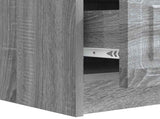 TV Cabinet Grey Sonoma 147 x 34.5 x 27 cm Engineered Wood 895861