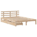 Bed Frame with Drawers without Mattress 140x190 cm 3302002