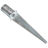 Ground Spikes 6 pcs Silver 8x61 cm Galvanised Steel 145430