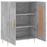 Sideboard Concrete Grey 69.5x34x90 cm Engineered Wood 830184