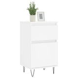 Sideboards 2 pcs White 40x35x70 cm Engineered Wood 831149