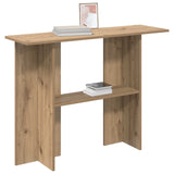 Console Table Artisan Oak 100 x 30 x 75 cm Engineered Wood 8001182