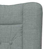 Armchair Light Grey 63 x 67 x 94 cm Fabric 42001824