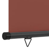 Balcony Side Awning 125x250 cm Brown 48423