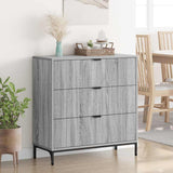 Sideboard Grey Sonoma 79.5 x 33 x 82 cm Engineered Wood 883440