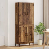 Highboard Old Wood 69.5 x 34 x 180 cm Engineered Wood 3403586