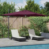 Roma Parasol Red 286 x 284 x 270 cm Aluminium and Polyester 42003357