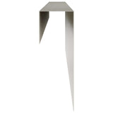 Garden Cover Profile 2 pcs 100 x 5 x 15 cm Stainless Steel 8012942