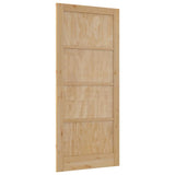 Interior Door ORKDAL Brown 93 x 211 cm Plywood 4102677